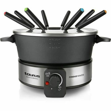 Fondue Taurus FF2 Black Silver 1000 W