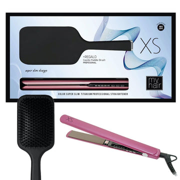 Hair Straightener My Hair MYHAIR XS PINK GOLD 2 Pieces