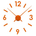 Wall Clock Versa polypropylene (4 x 21,5 x 62 cm)