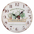 Wall Clock Kitchen Metal (5 x 28 x 28 cm)