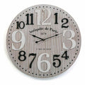 Wall Clock Versa MDF Wood (4,5 x 60 x 60 cm)