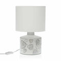 Desk lamp Versa Cozy Hearts Ceramic (22,5 x 35 x 22,5 cm)