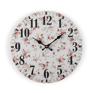 Wall Clock Versa Maggie Wood (4 x 29 x 29 cm)