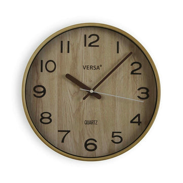 Wall Clock Versa Multicolour Plastic