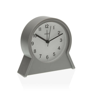 Alarm Clock Versa Franki Grey Plastic 4,4 x 14,5 x 13,7 cm