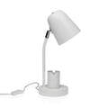 Desk lamp Versa White Metal 18 x 40 x 14 cm