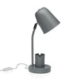 Desk lamp Versa Grey Metal 18 x 40 x 14 cm