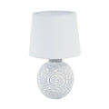 Desk lamp Versa White Ceramic 18 x 30 x 18 cm