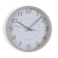 Wall Clock Versa Beige Wood 4,2 x 30 x 30 cm