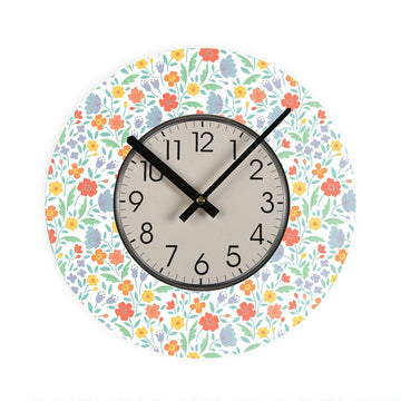 Wall Clock Versa Flandes Wood 4 x 30 x 30 cm