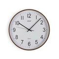 Wall Clock Versa Plastic Quartz MDF Wood 5 x 35 x 35 cm