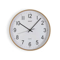 Wall Clock Versa Plastic Quartz MDF Wood 5 x 35 x 35 cm