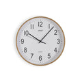 Wall Clock Versa Plastic Quartz MDF Wood 4 x 30 x 30 cm