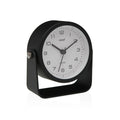 Table clock Versa Alura Black Plastic 4,1 x 10 x 10 cm