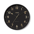 Wall Clock Versa Black Plastic 4 x 30 x 30 cm