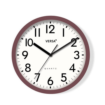 Wall Clock Versa Plastic 4,8 x 31 x 31 cm