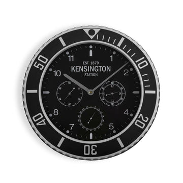 Wall Clock Versa Kensington Metal 5 x 40 x 40 cm