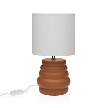 Desk lamp Versa Terracotta Ceramic 40 W 17 x 32,2 cm