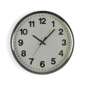 Wall Clock Versa White Plastic 4,8 x 32 x 32 cm