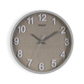 Wall Clock Versa Grey Plastic 4,5 x 30 x 30 cm