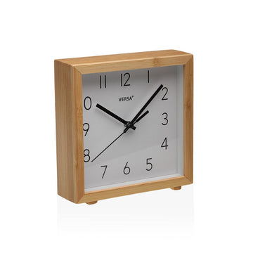 Table clock Versa White Minimalist