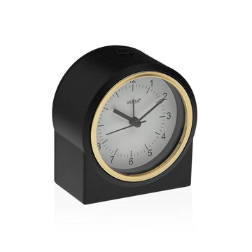 Alarm Clock Versa Black Plastic