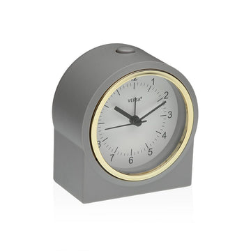 Alarm Clock Versa Grey Plastic