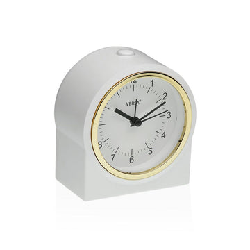 Alarm Clock Versa White Plastic