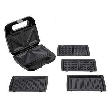 Sandwich Maker JATA Black 750 W