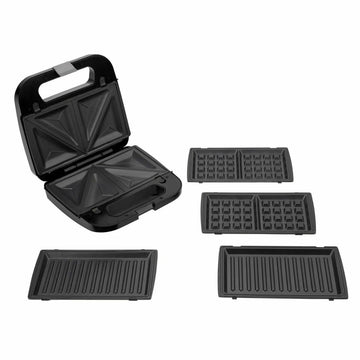 Sandwich Maker JATA Black 750 W