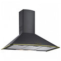 Conventional Hood Teka Teka | Campana Decorativa 90 cm 603 m3/h 67 dB 278W Black