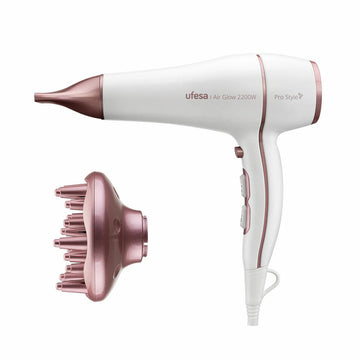 Hairdryer UFESA AIRGLOW White 2200 W