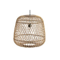 Ceiling Light DKD Home Decor Light brown Rattan (44 x 44 x 41 cm)