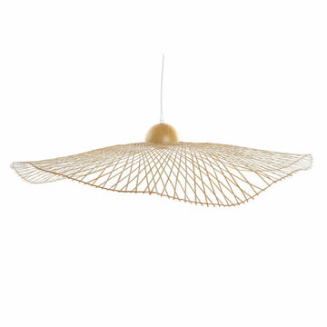 Ceiling Light DKD Home Decor Bamboo Sunhat (88 x 88 x 17 cm)