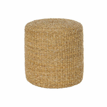 Footrest DKD Home Decor Fibre Natural (40 x 40 x 40 cm)