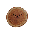 Wall Clock DKD Home Decor Wood MDF Wood (35 x 3 x 35 cm)