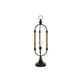 Lighting decoration DKD Home Decor Black Golden Metal (18 x 18 x 61 cm)