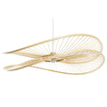 Ceiling Light DKD Home Decor Natural Bamboo 50 W 70 x 65 x 23 cm