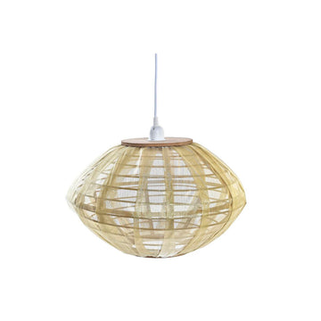 Ceiling Light DKD Home Decor Natural Golden Brown Bamboo 50 W (42 x 42 x 26 cm)