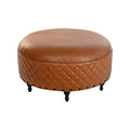 Footrest DKD Home Decor Brown Wood Vintage 94 x 94 x 54 cm