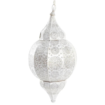 Ceiling Light DKD Home Decor 31 x 31 x 64 cm Golden White Iron 50 W