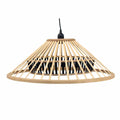 Ceiling Light DKD Home Decor Brown Bamboo 50 W (60 x 60 x 21 cm)