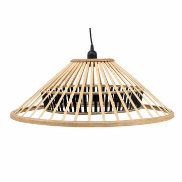 Ceiling Light DKD Home Decor Brown Bamboo 50 W (60 x 60 x 21 cm)