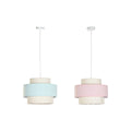 Ceiling Light DKD Home Decor 40 x 40 x 30 cm Green Light Pink 50 W (2 Units)