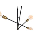 Ceiling Light DKD Home Decor 60 x 52 x 50 cm Black Golden Metal 50 W