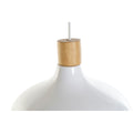 Ceiling Light DKD Home Decor White Brown Metal Pinewood 50 W 35,5 x 35,5 x 21 cm