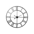 Wall Clock Home ESPRIT Black Metal 100 x 3 x 100 cm