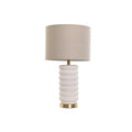 Desk lamp Home ESPRIT Beige Golden