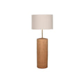 Floor Lamp Home ESPRIT Brown Beige 220 V 50 X 50 X 124,5 cm