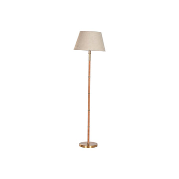 Floor Lamp Home ESPRIT Beige Golden Natural 50 W 220 V 42 x 42 x 154 cm